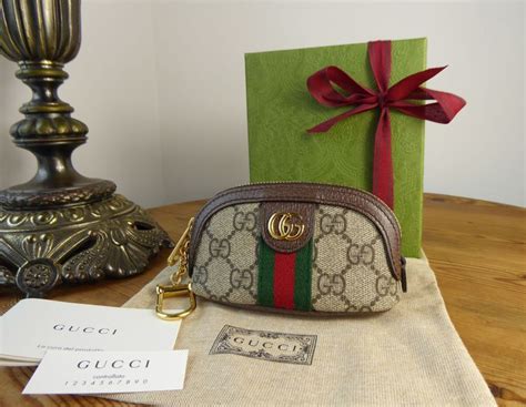 gucci linea key case|Gucci ophidia key pouch.